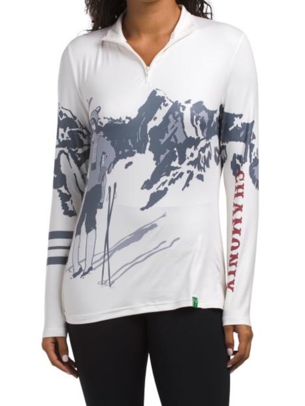 NEVE DESIGNS Quarter Zip Base Layer Top